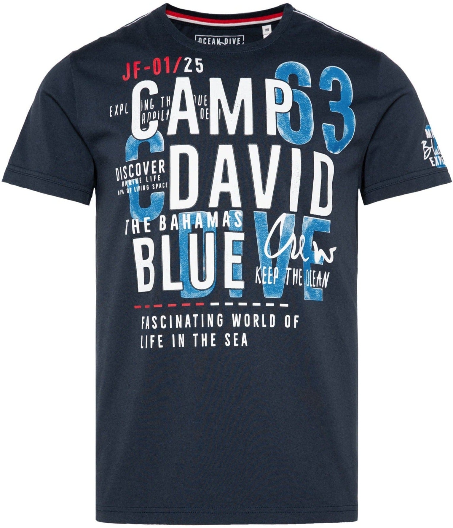 Camp David T-Shirt Ocean Dive - Stateshop Fashion
