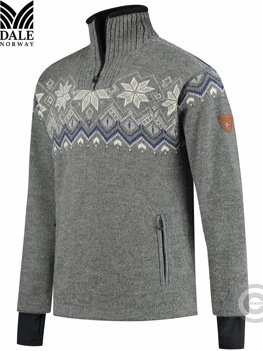 Dale of Norway Fongen Weatherproof men's sweater, Grey