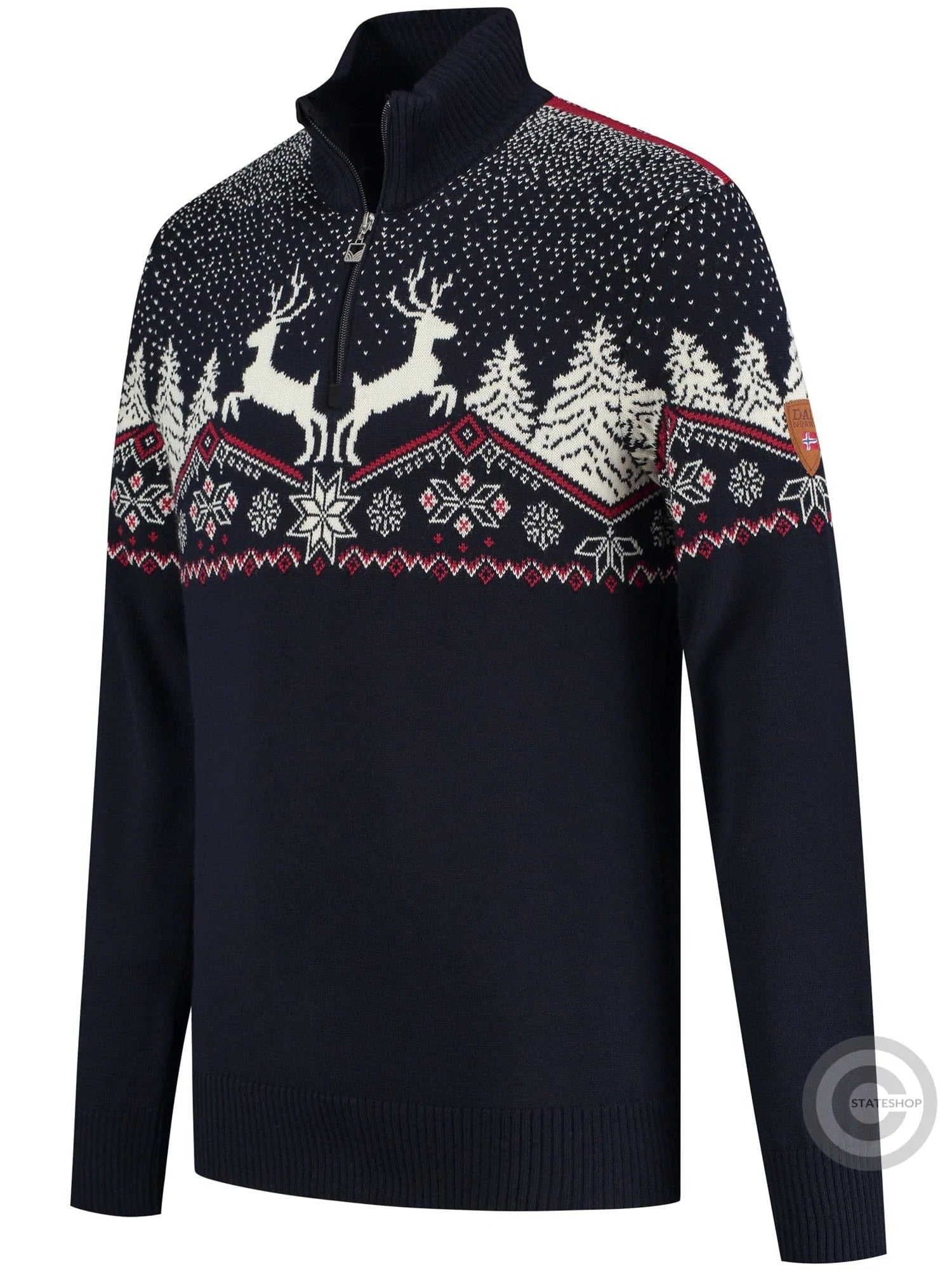 Dale of Norway Pullover "Reindeer" Donkerblauw