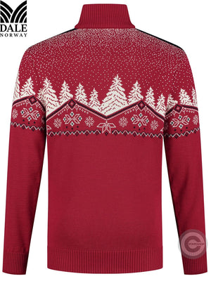 Dale of Norway Pullover "Reindeer" Red