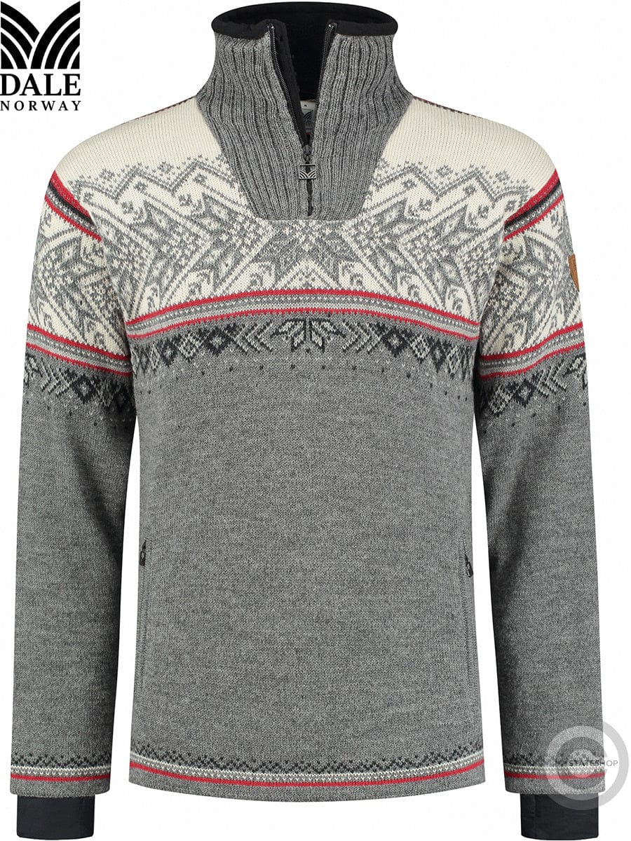 Dale of Norway Vail Weatherproof men's sweater, Grey