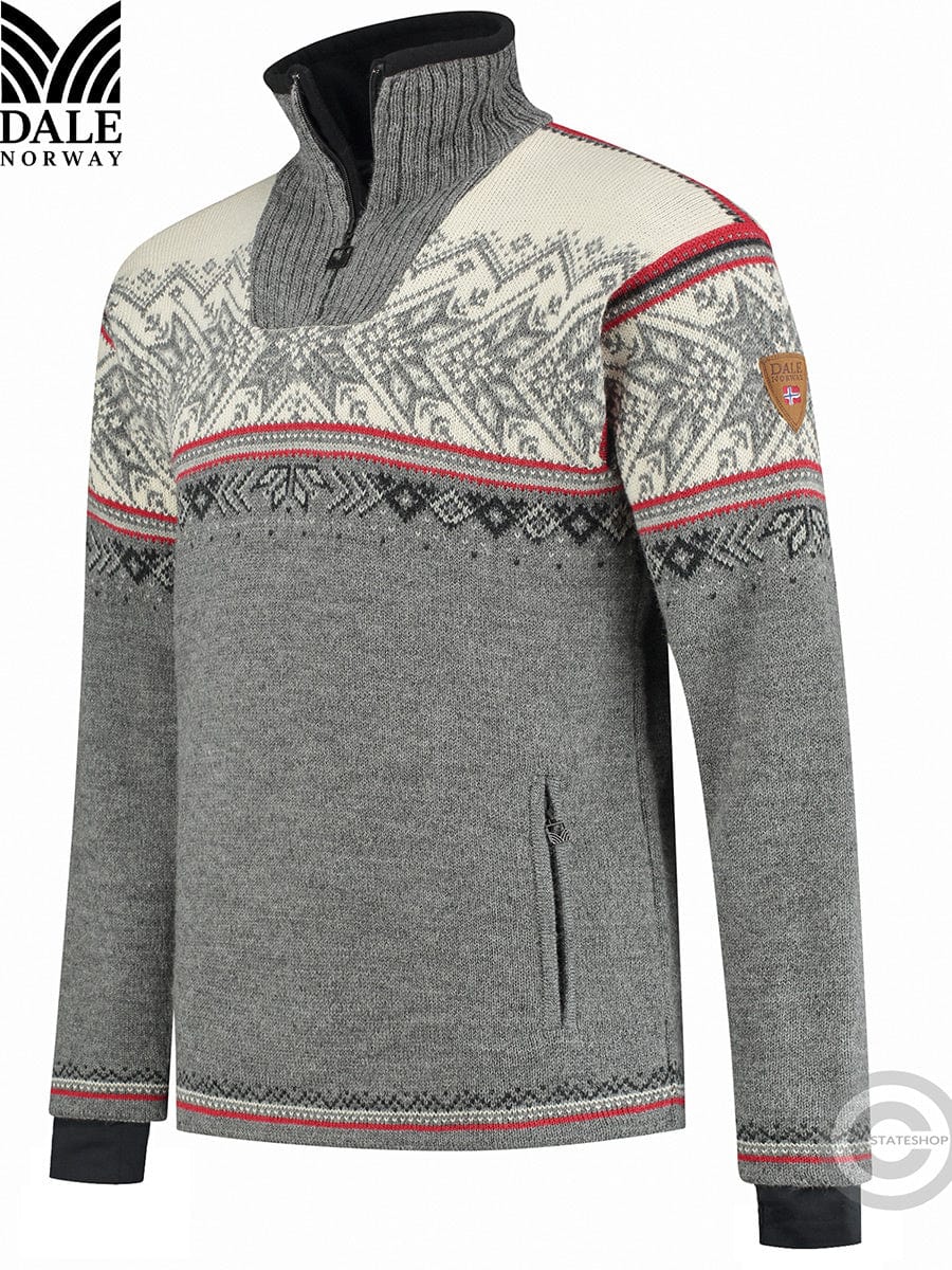 Dale of Norway Vail Weatherproof men's sweater, Grey