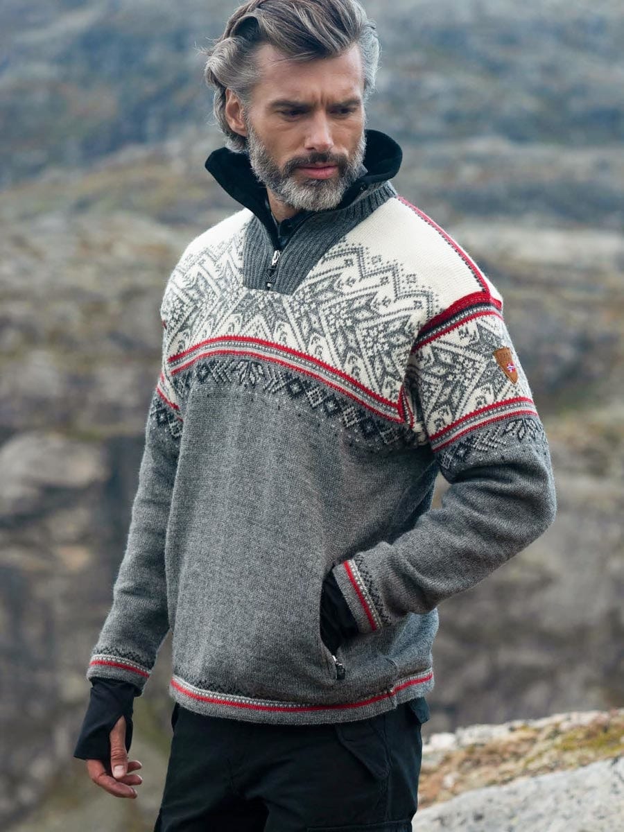 Dale of Norway Vail Wetterfester Herrenpullover Grau