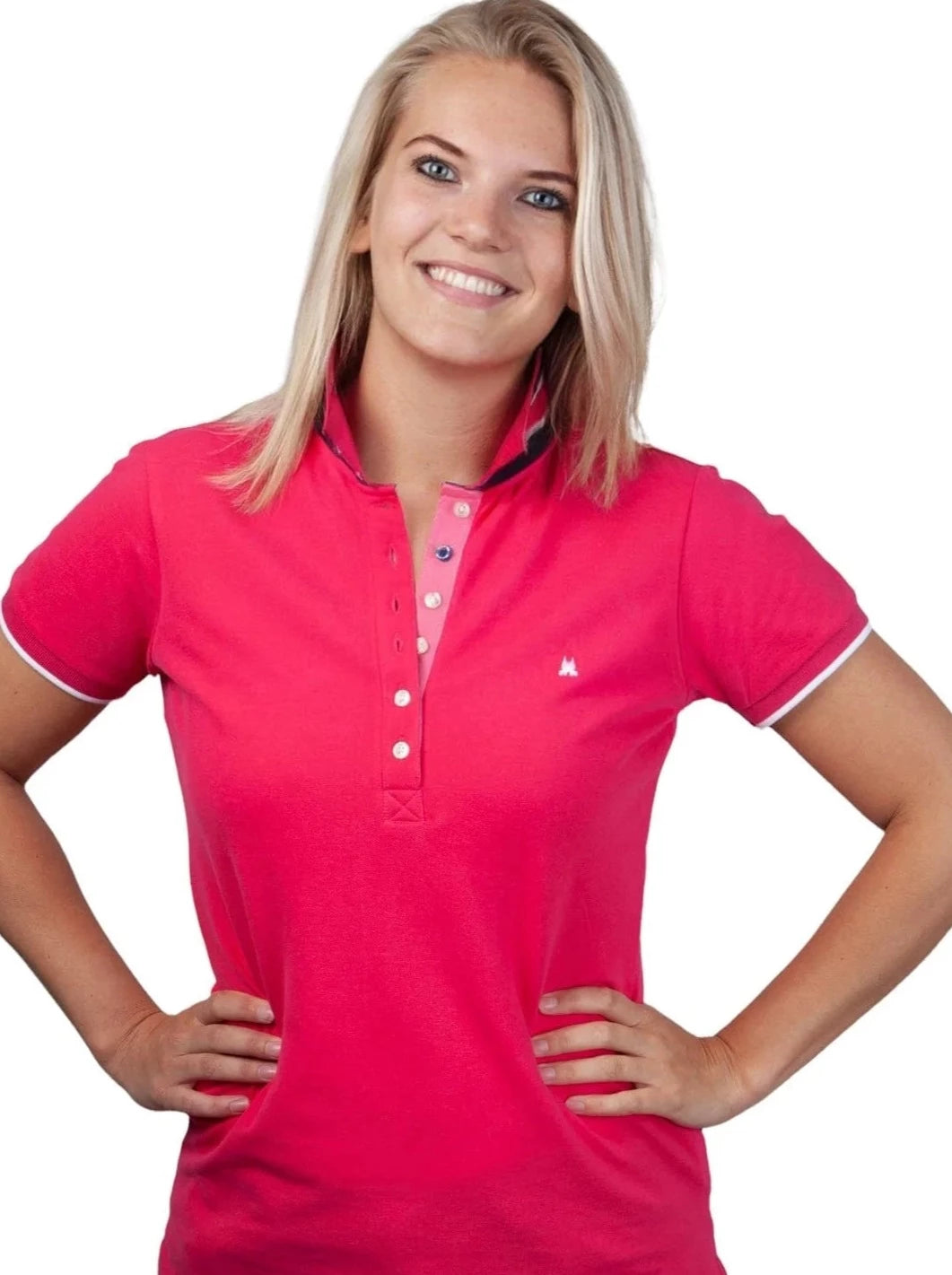 GaastraPolo shirt basic - 100% cotton - pink