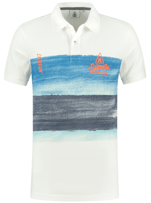 GaastraPoloshirt "Sailmaker" - 100% Cotton - jersey - off-white