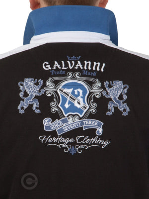 GalvanniHeritage Polo Shirt, Black