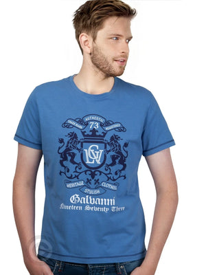 GalvanniHeritage T-Shirt, blue