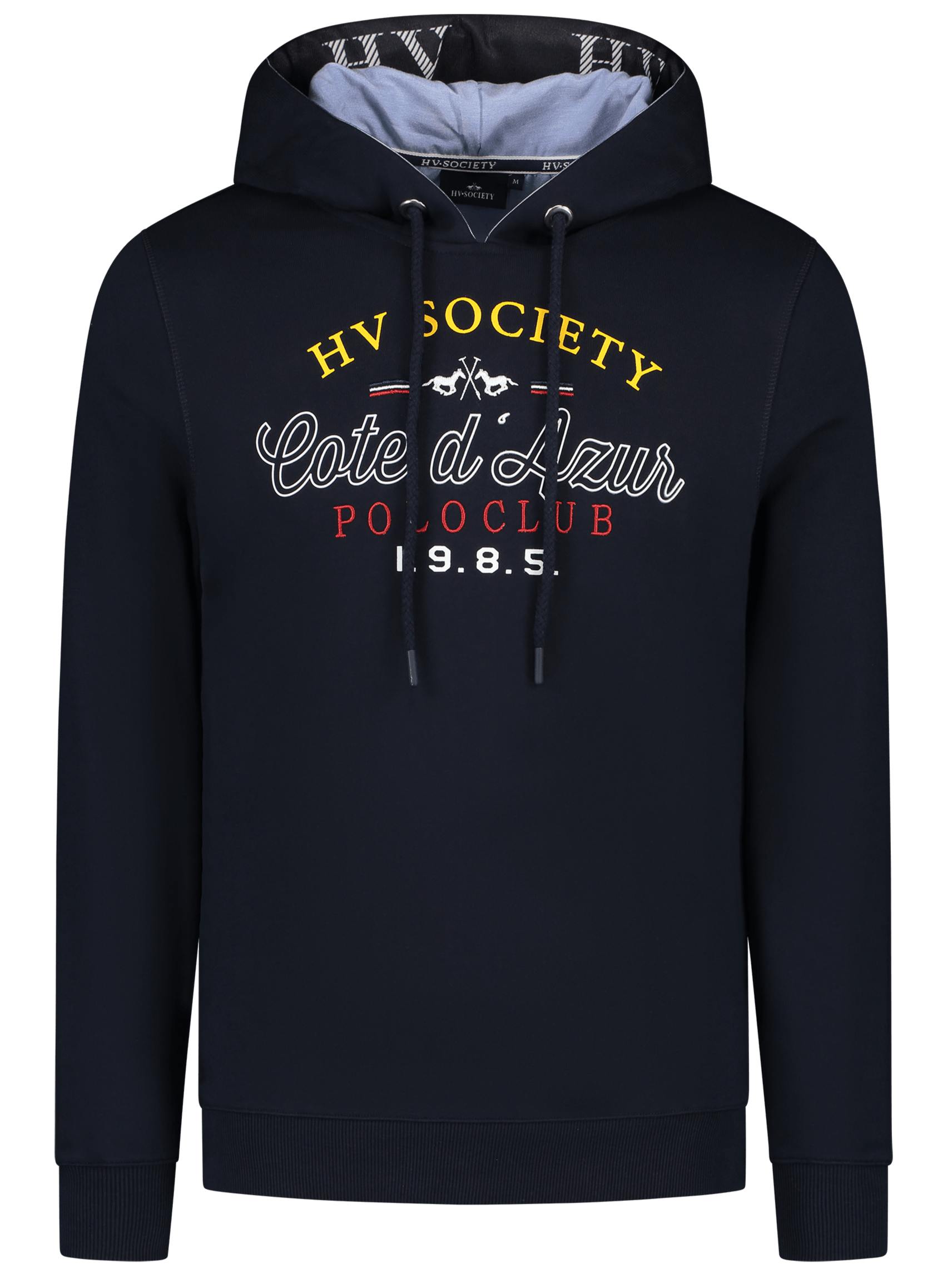 HV PoloHoodie sweatshirt with hood "Cote d'Azur", darkblue