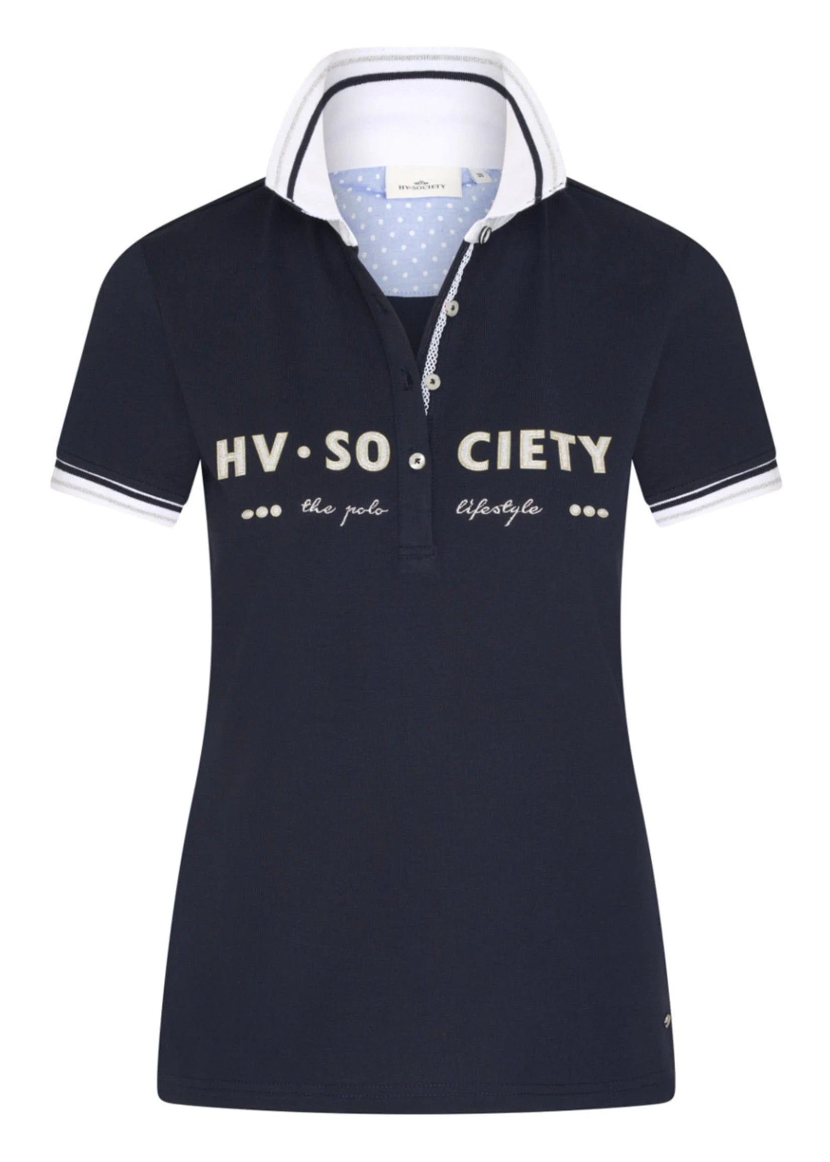 HV Polo Women's Polo Shirt Society, dark blue