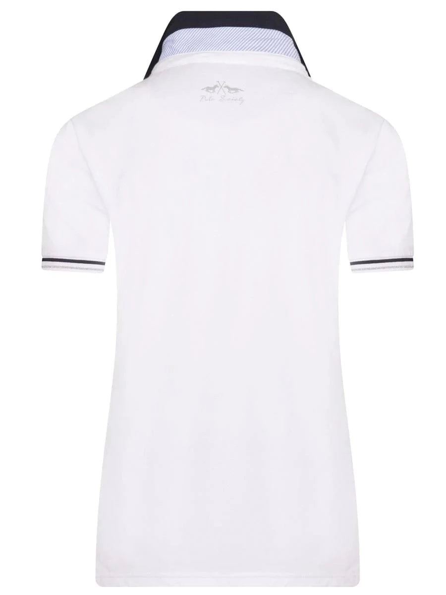 HV PoloWomen's Polo Shirt Society, white