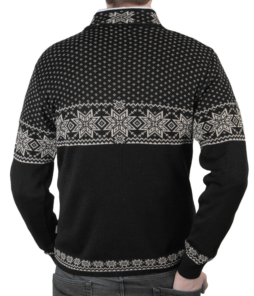 Kama Pullover 100% Merino, Black