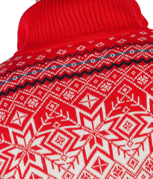 Kama Pullover Merino Nordic, red