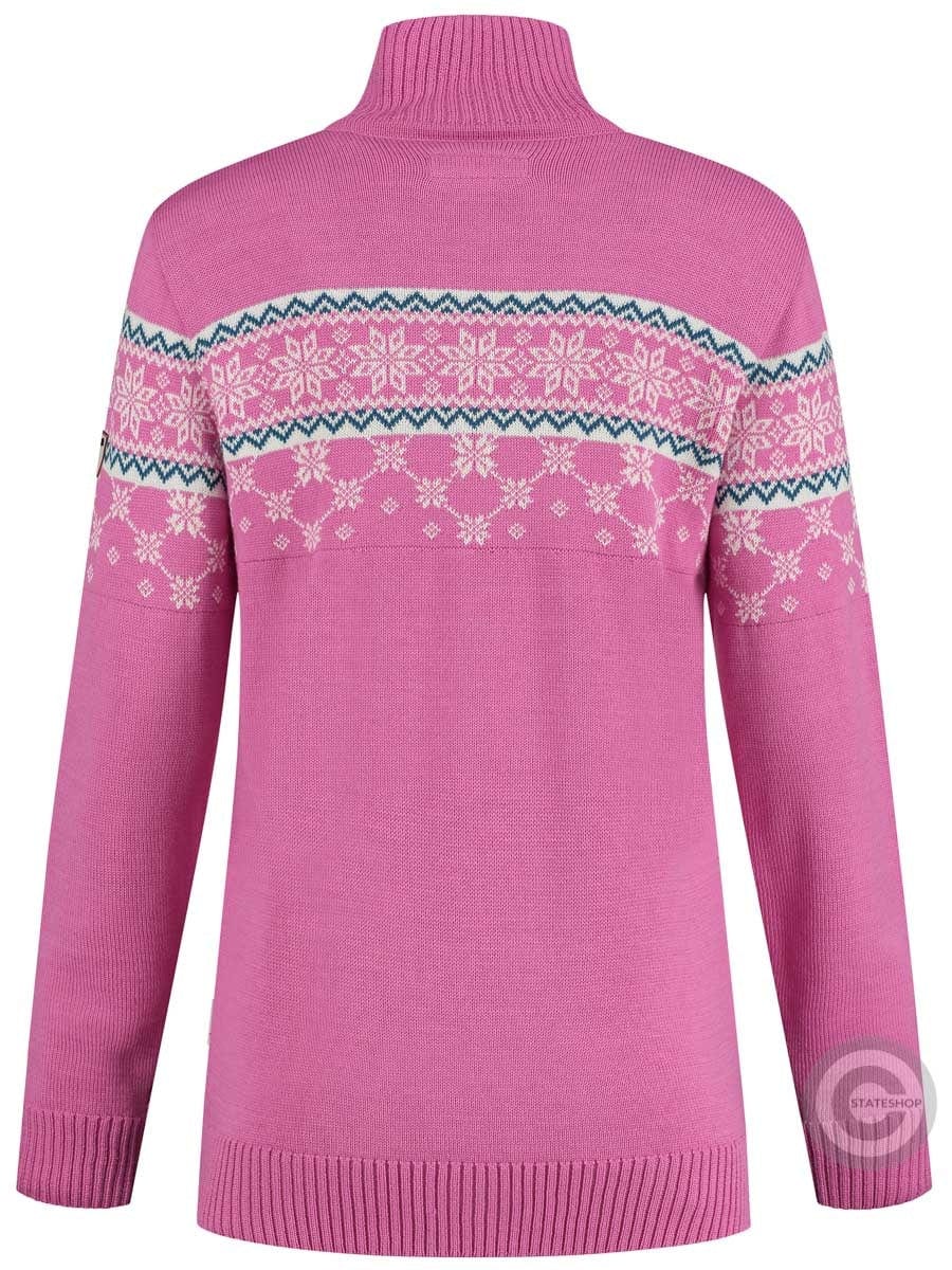 Kama Womens Pullover Nordic Merino, pink