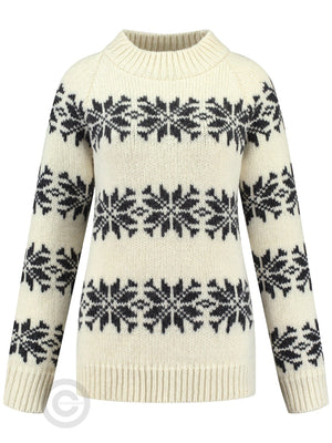 NorfindeIcelandic jumper fitted with turtleneck of 100% pure wool