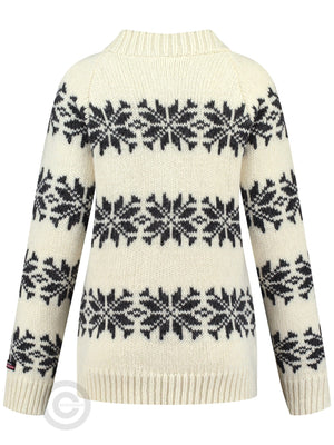 NorfindeIcelandic jumper fitted with turtleneck of 100% pure wool