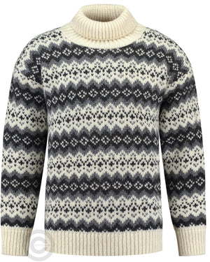 NorfindeIcelandic sweater with roll neck of 100% pure new wool