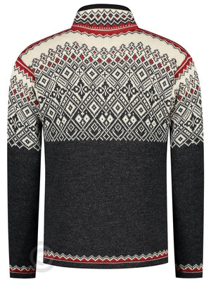 NorfindeNordic zip sweater, Traditional Charcoal