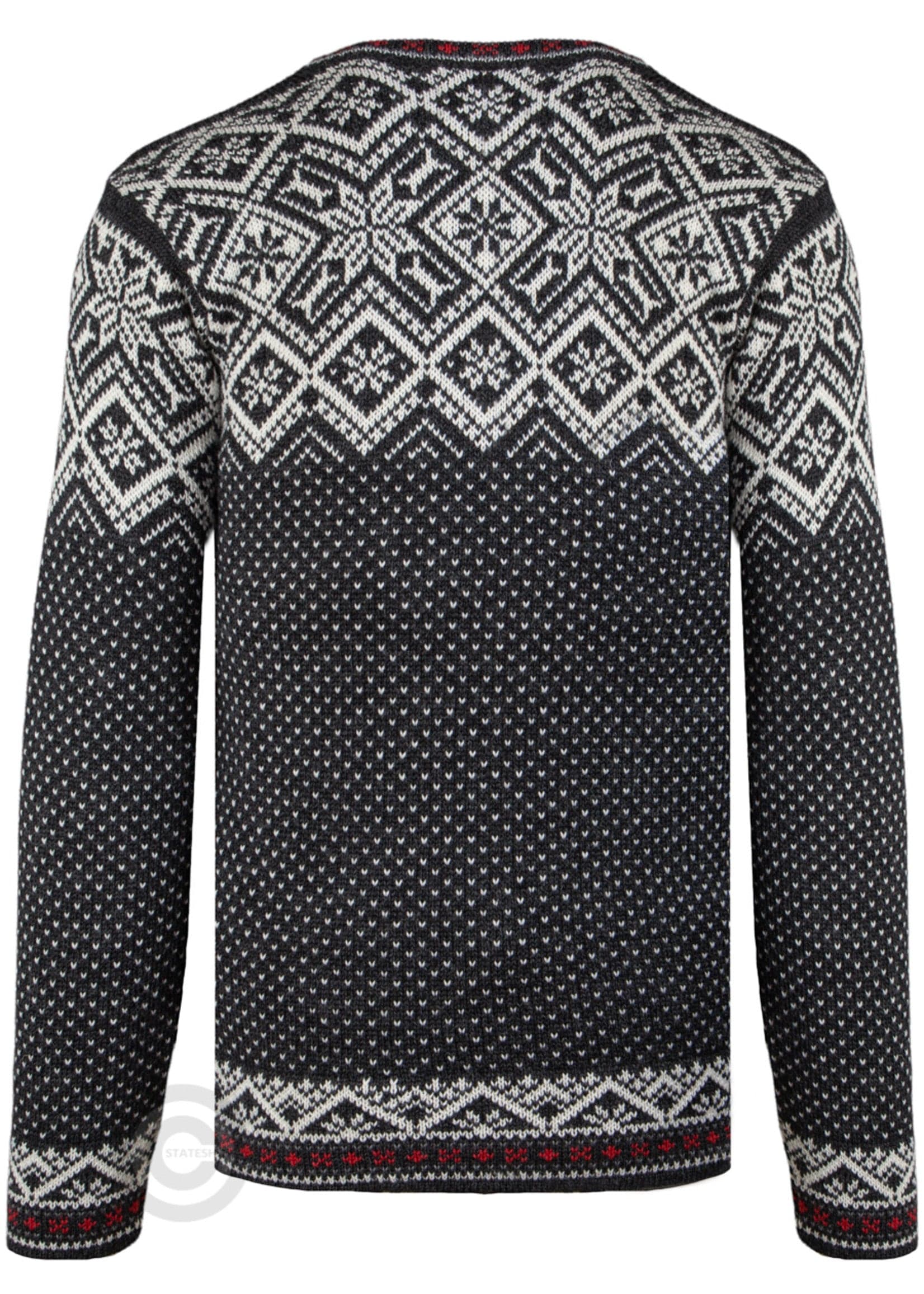 Norfinde Retro Norwegian sweater, Charcoal