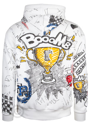 graphic print hoodie