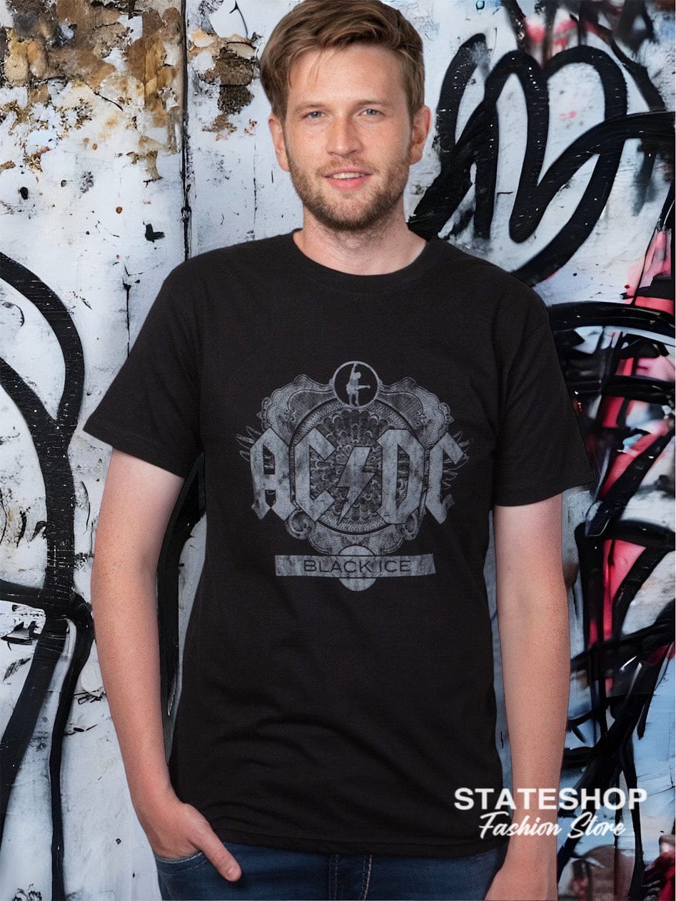 RockstarzT-shirt AC / DC "Black Ice" Black