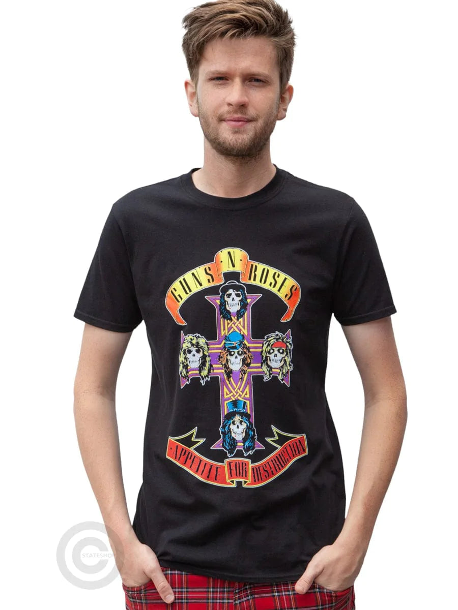 RockstarzT-shirt Guns 'N Roses "Appetite For Destruction" Black