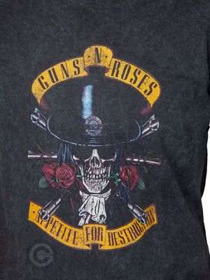 RockstarzT-shirt Guns 'N Roses "Appetite For Destruction" Dip Dye