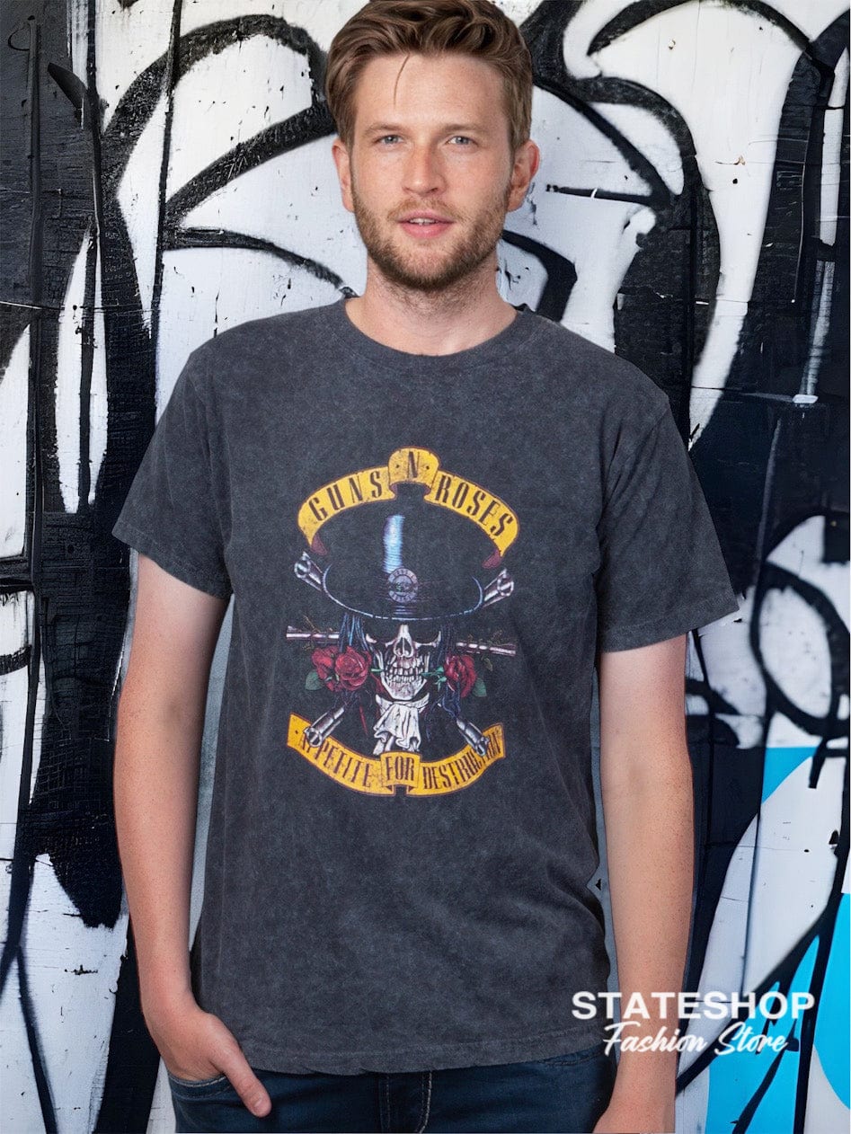 RockstarzT-shirt Guns 'N Roses "Appetite For Destruction" Dip Dye