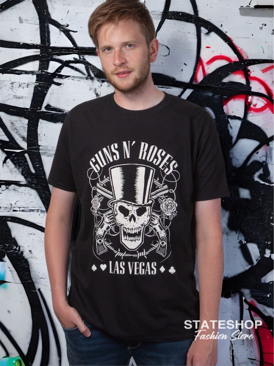RockstarzT-shirt Guns 'N Roses "Las Vegas" Black