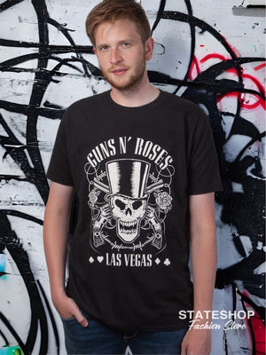 RockstarzT-shirt Guns 'N Roses "Las Vegas" Black