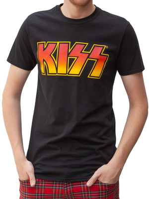 Rockstarz T-shirt Kiss "Famous Logo" Black