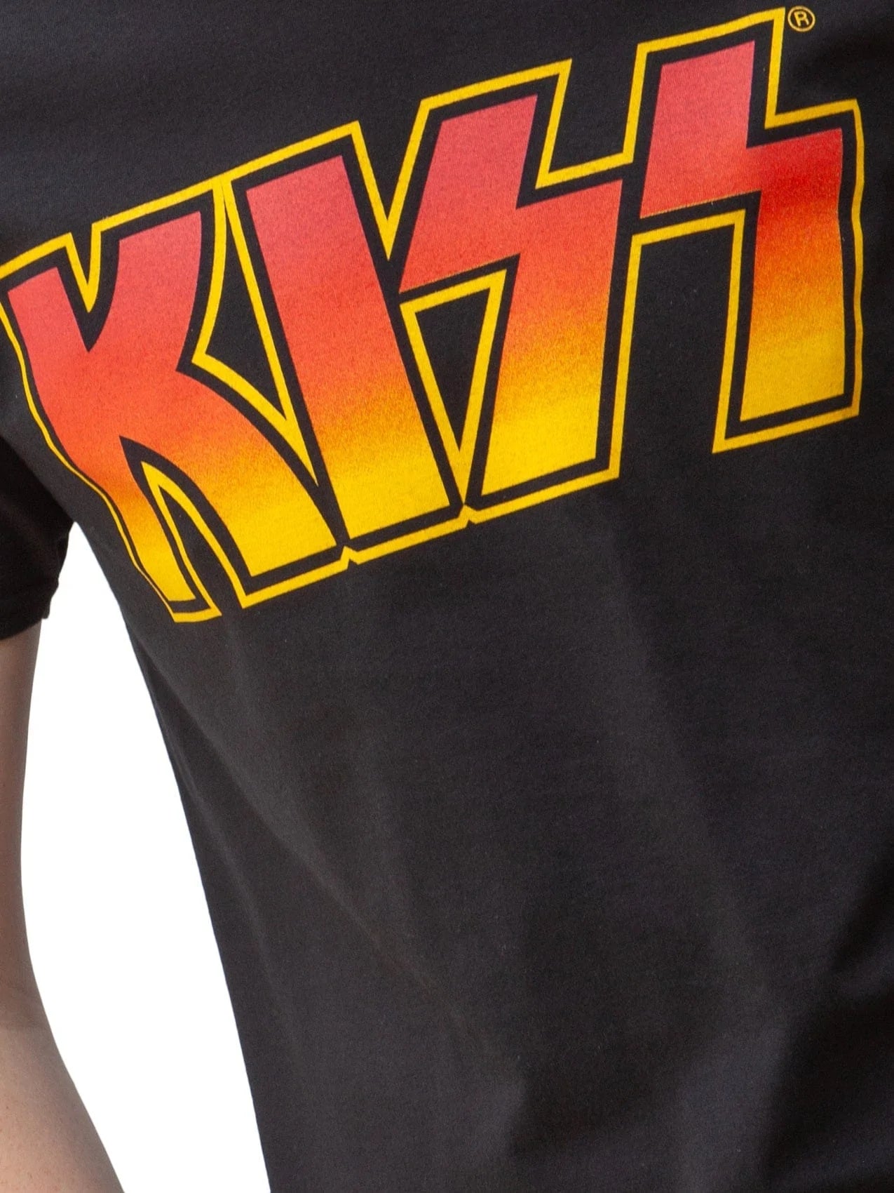 Rockstarz T-shirt Kiss "Famous Logo" Black