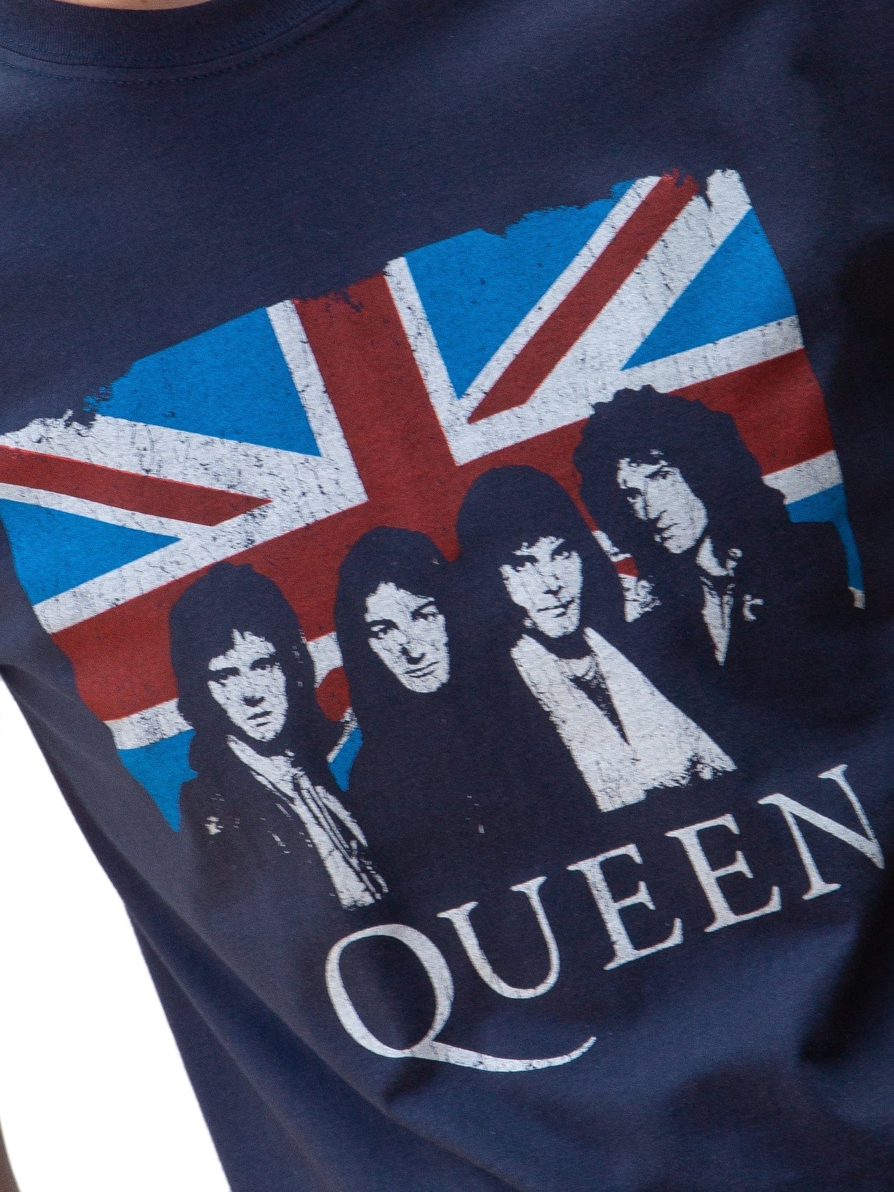 RockstarzT-shirt Queen "Union Jack" Blue