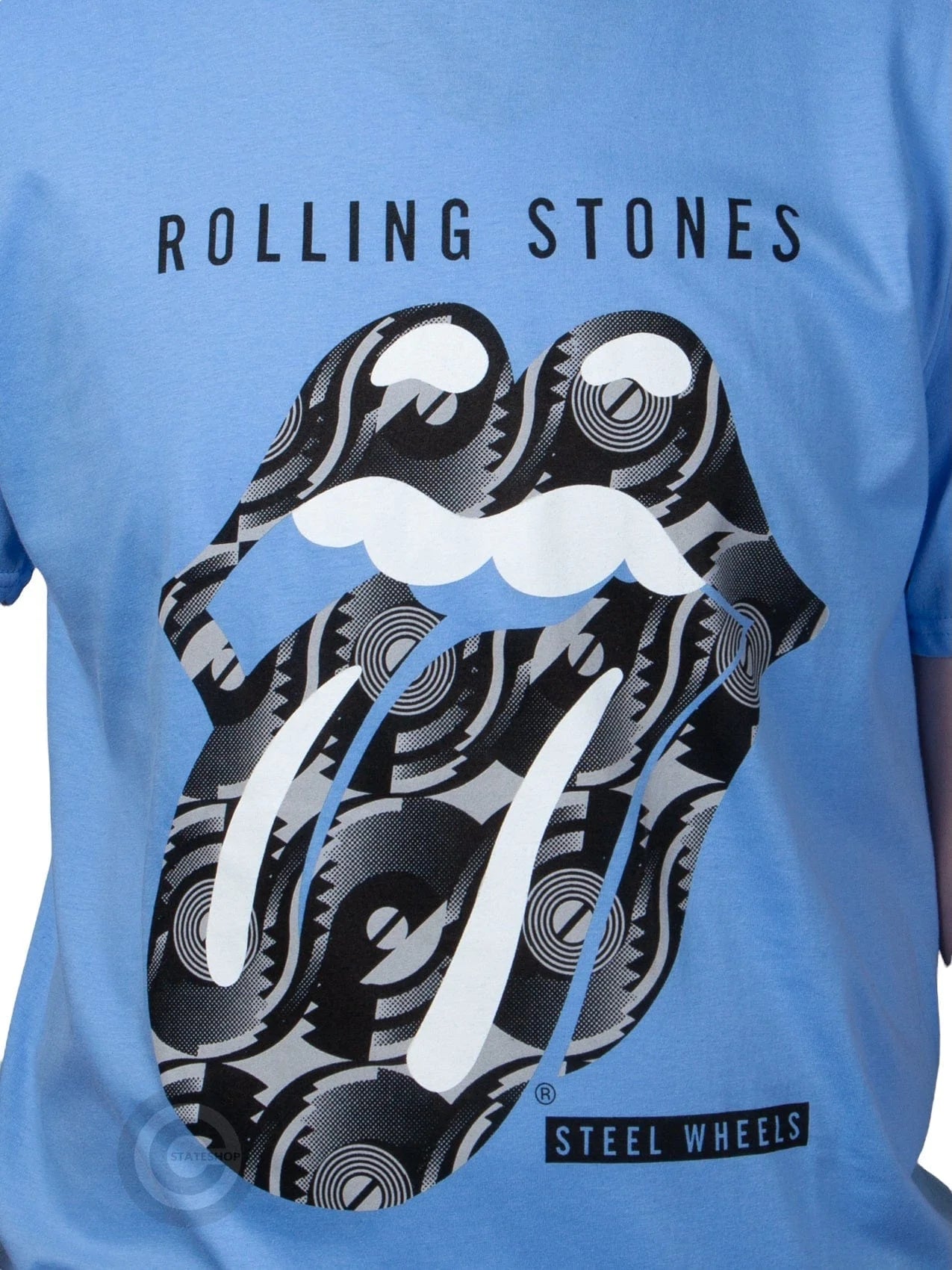 RockstarzT-shirt The Rolling Stones "Steel Wheels" Blue