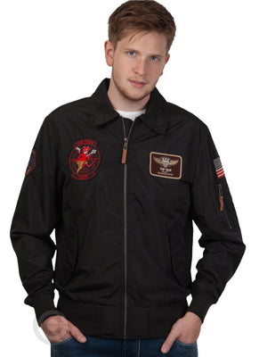 Top GunBomber Jacket "T-Cruise" Black