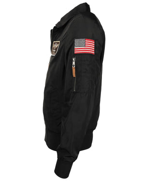 Top GunBomber Jacket "T-Cruise" Black