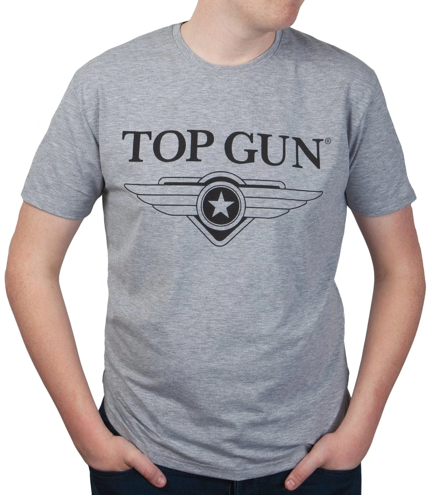 Top Gun"Cloudy" T-shirt, grey