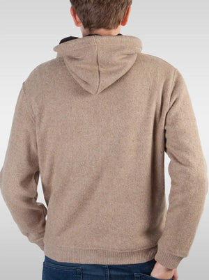 Top GunHoodie Sweatshirt "Logo de Luxe" beige