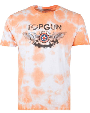 Top Gun T-Shirt "American Icon" camouflage, orange