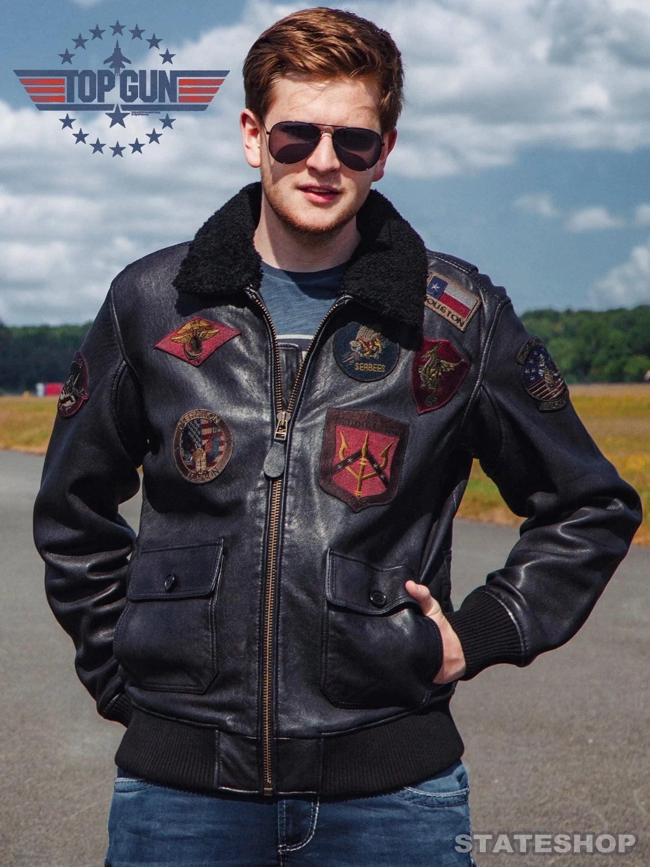 The Official ® Leather JacketTop Gun - Fashion